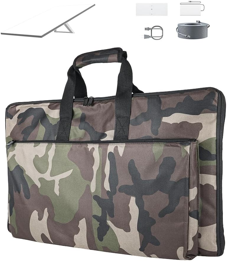 XTAR Starlink Gen 3 Satellite RV Carry Bag,Outdoor Travel Bag, Handbag for Starlink Dish and All Accessories (Camo) - Image 1